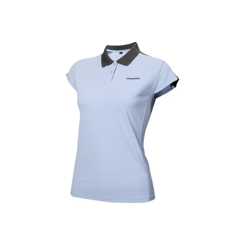 Kawasaki Match Clothing Collection Antibacterial Breathable Quick Dry Badminton Jersey Women's-1