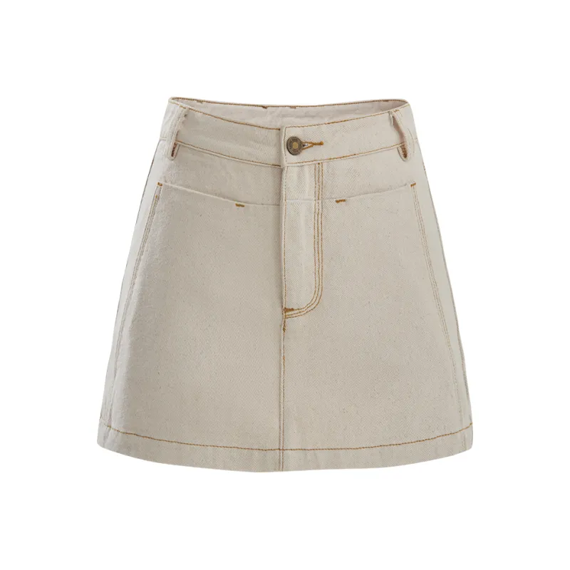ZXZA Denim Short Skirts Women's-7