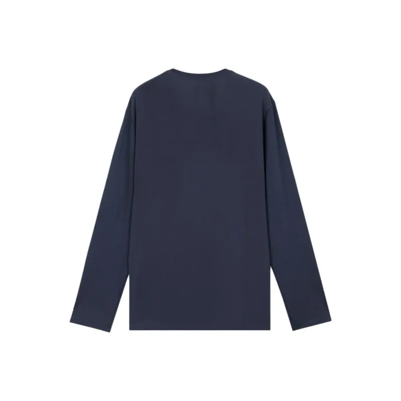 QIAODAN T Shirt Men's Nova Blue Heather Gray-1