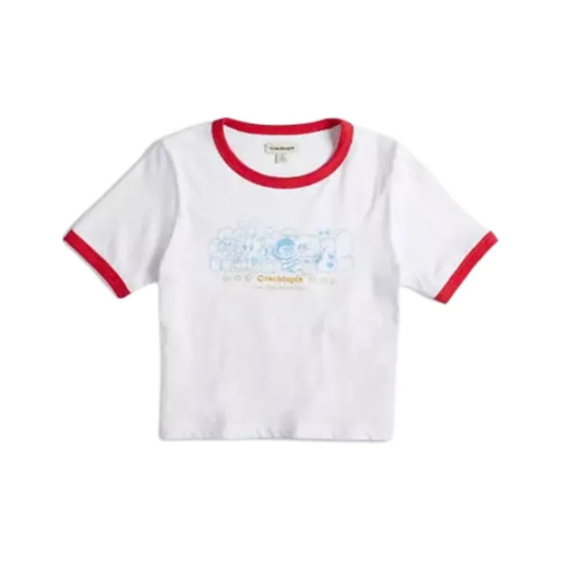 COACH Coachtopia Creatures T Shirt Unisex White-0