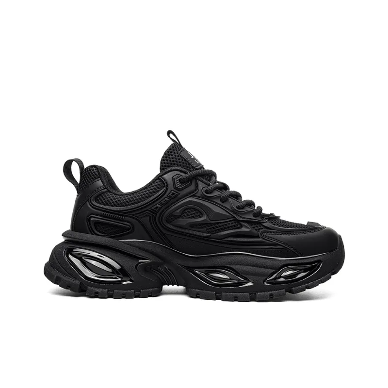 JEEP SPIRIT Darth Vader Chunky Sneakers Men Low Top Jet Black-7