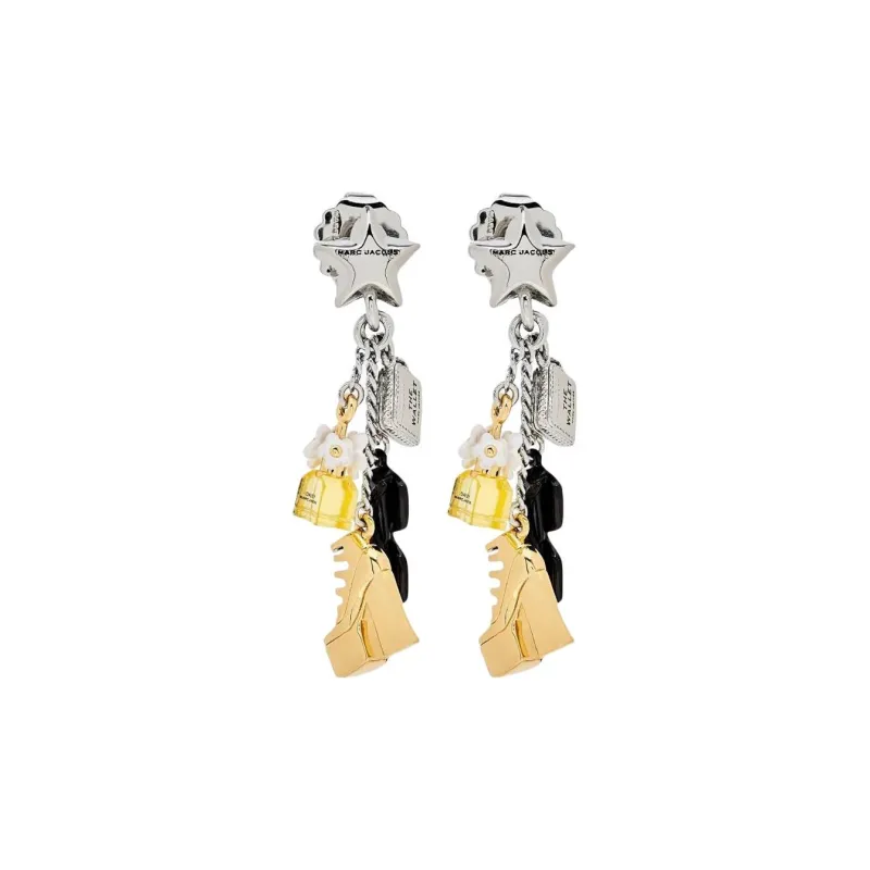 MARC JACOBS The Mini Icon Charm Earrings-0