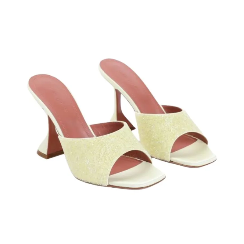 AMINA MUADDI 95mm Lupita Mules Women's-2