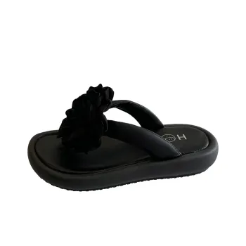 Puppytown Slip Resistant Abrasion Resistant Flip Flops Women's