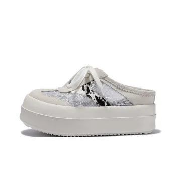 SELAIYA Closed Toe Slippers Women's Gray