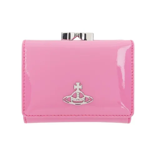 Vivienne Westwood Leather Wallet Women's Pink