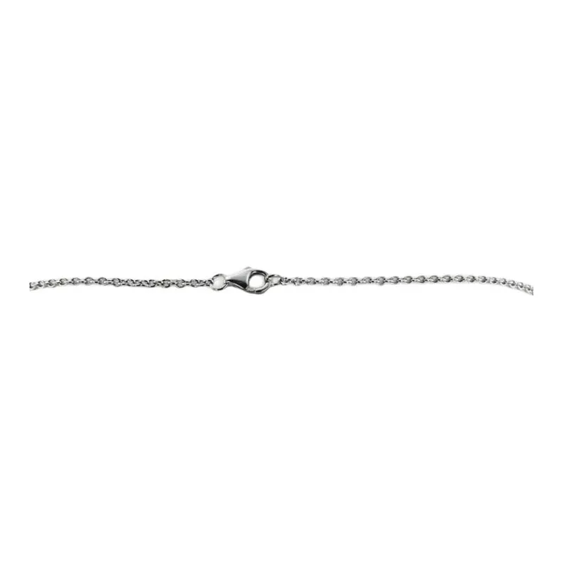 Cartier 2000s 18K White Gold Love Necklace-2