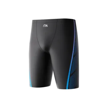 LiNing Swimming Shorts Men's Black Blue