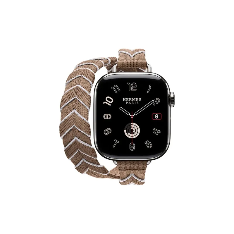 HERMES Watch Bands Apple Compatibility 155mm Nylon Material-1