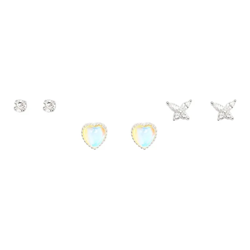 Shiban Alloy Stud Earrings Women's-0