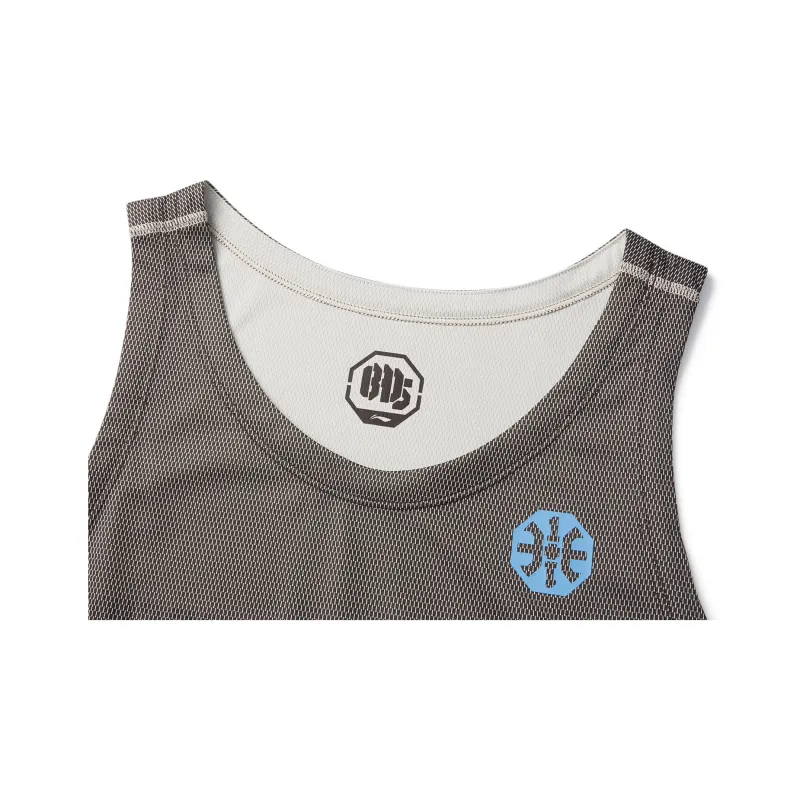 LiNing Basketball Collection Basketball Jersey Men's Dark Chocolate Umber/Dune Khaki-4