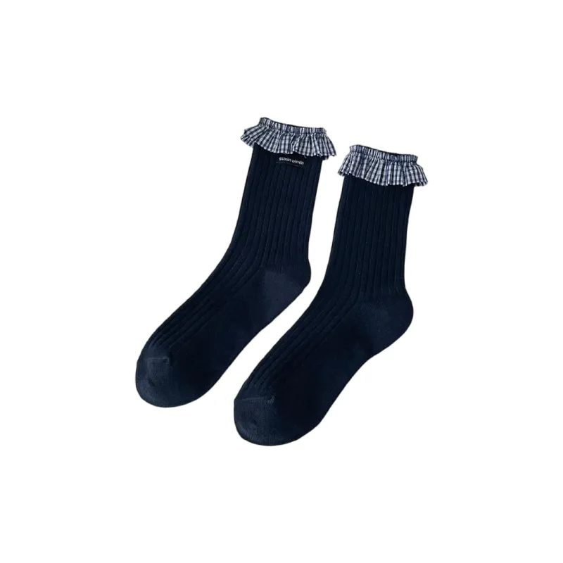 Gentle Welcome Mid Calf Socks Unisex 1 Pack-8