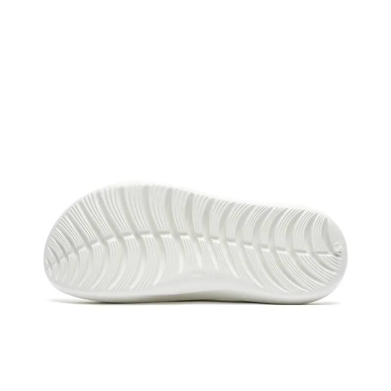 KELME Slip Resistant Abrasion Resistant Slide Slippers Unisex White-4