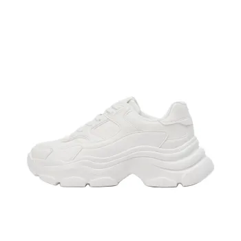 ZARA Low Top Chunky Sneakers Women's White