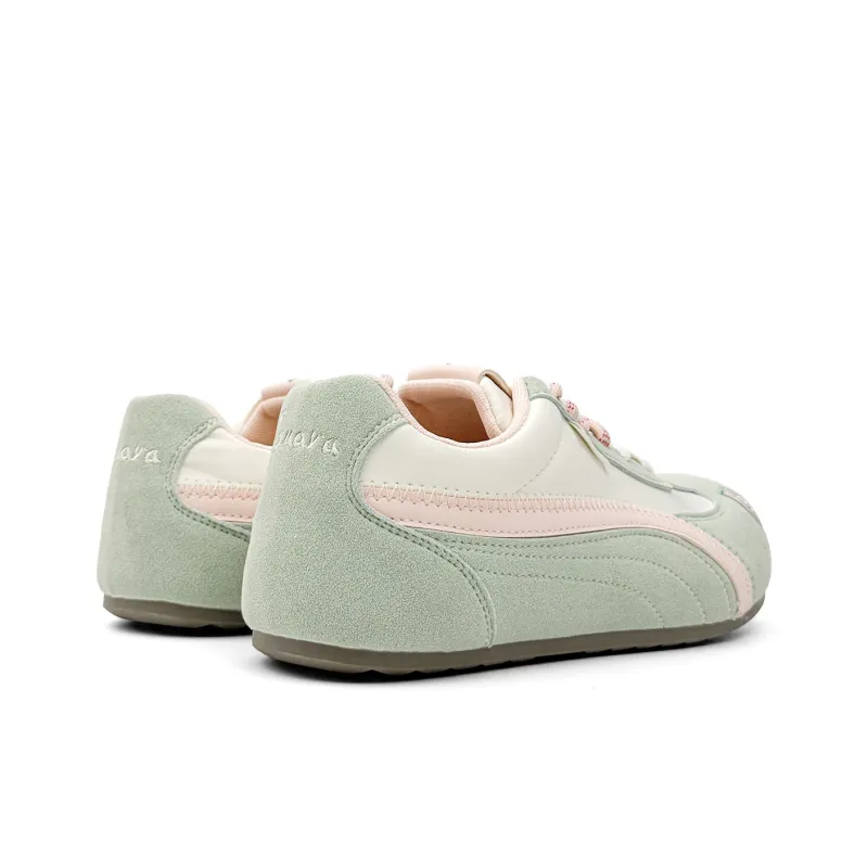 Mengsai Cushioning, Wear Resistant Low Top Skateboard Shoes Women's Guava Pink-5