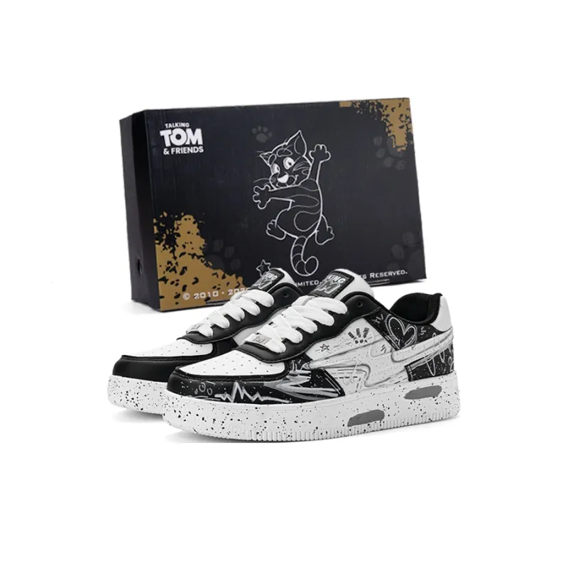 TALKING TOM Coverage Breathable Low Top Skateboard Shoes Unisex-14