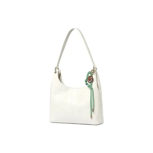 TUCANO PU Tote Underarm Shoulder Bag Women's Milkshake White