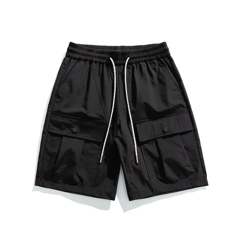 HOKLV Casual Shorts Unisex-2