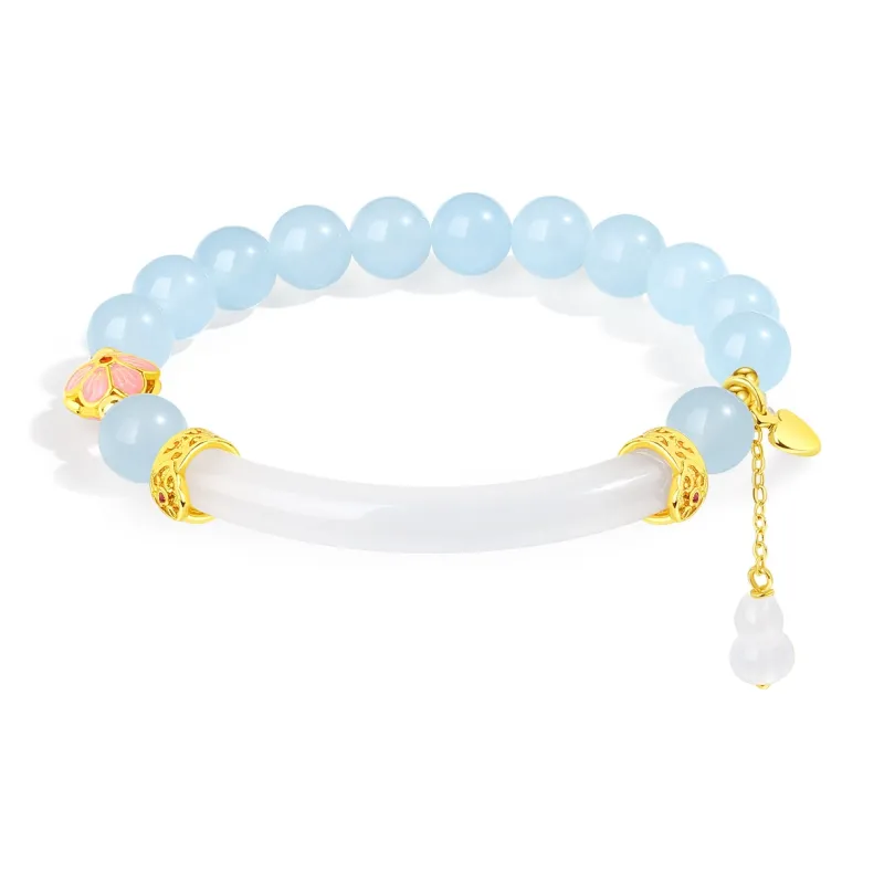 ZKY Chalcedony Bracelets Unisex-5