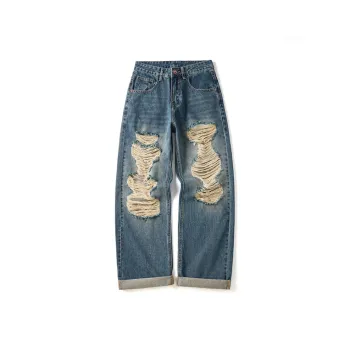 SNOW FLYING Jeans Unisex Blue
