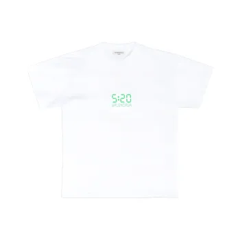 Balenciaga T-Shirt Loose Fit Women's White