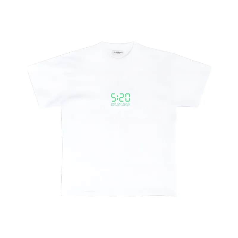 Balenciaga T-Shirt Loose Fit Women's White-0