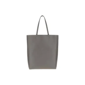 Jimmy Choo Cow Leather Tote Bag, Shopping Bag, Handbag Tubas Women's Dark Gray