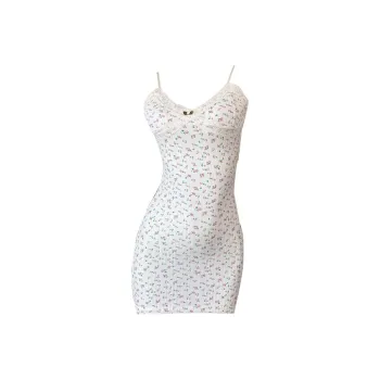 MIMOSA CHUR Slip Dresses Women's White