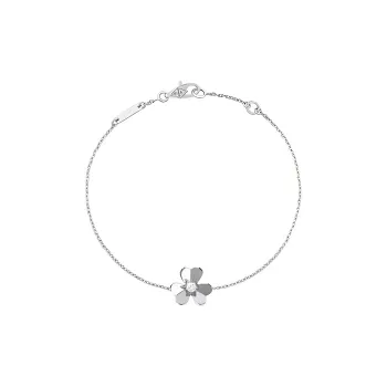 Van Cleef & Arpels 18K White Gold Bracelets Women's