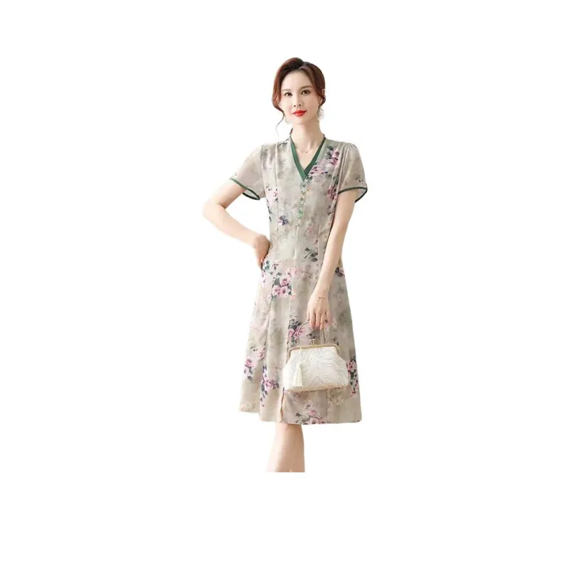 Yalu Short Sleeved Dress Women's-0