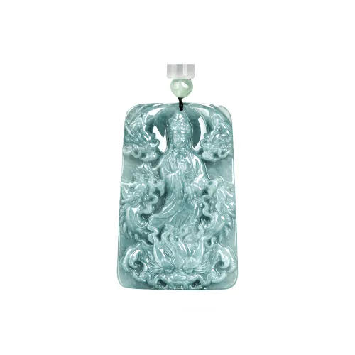 Noritake Glutinous Jade Jadeite Necklaces Unisex