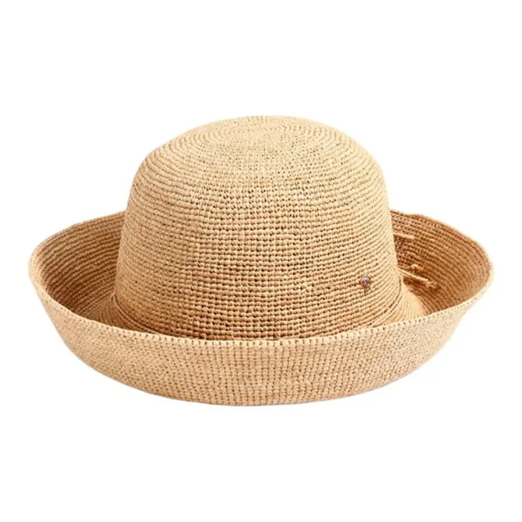 HELEN KAMINSKI Raffia Bucket Hats Unisex Beige-2