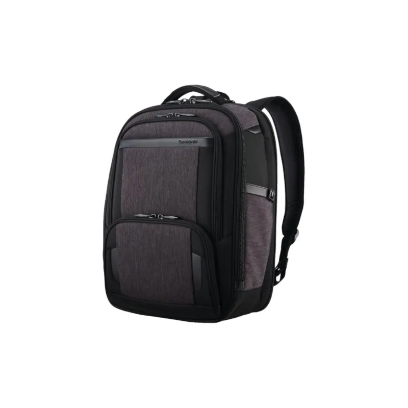 SAMSONITE PRO Nylon Backpack Unisex Black & Gray-0