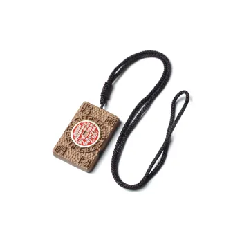 SHUZHUO Lightning Struck Wood Pendants Unisex