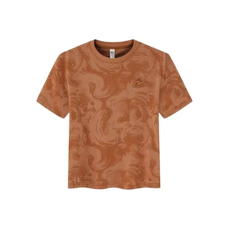 Erke T Shirt Women's Cold Pine Orange-0