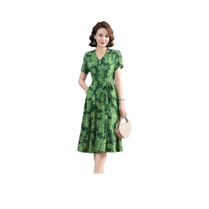 Yalu Short Sleeved Dress Women's-1