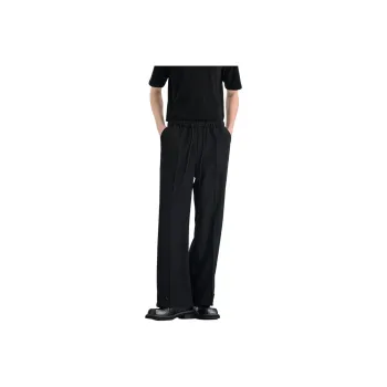 WILD LEADER Casual Pants Men Night Black[WKW5138W89]