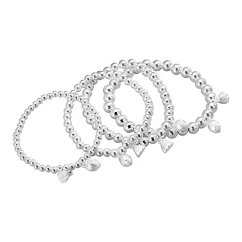 Silver Trim 999 Fine Silver Bracelets Women's