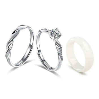 JINGFAN Bodhi Root Rings Unisex