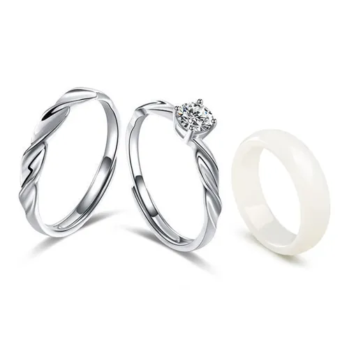 JINGFAN Bodhi Root Rings Unisex