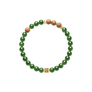 Princess Cui Hetian Jade Bracelets Jasper Unisex