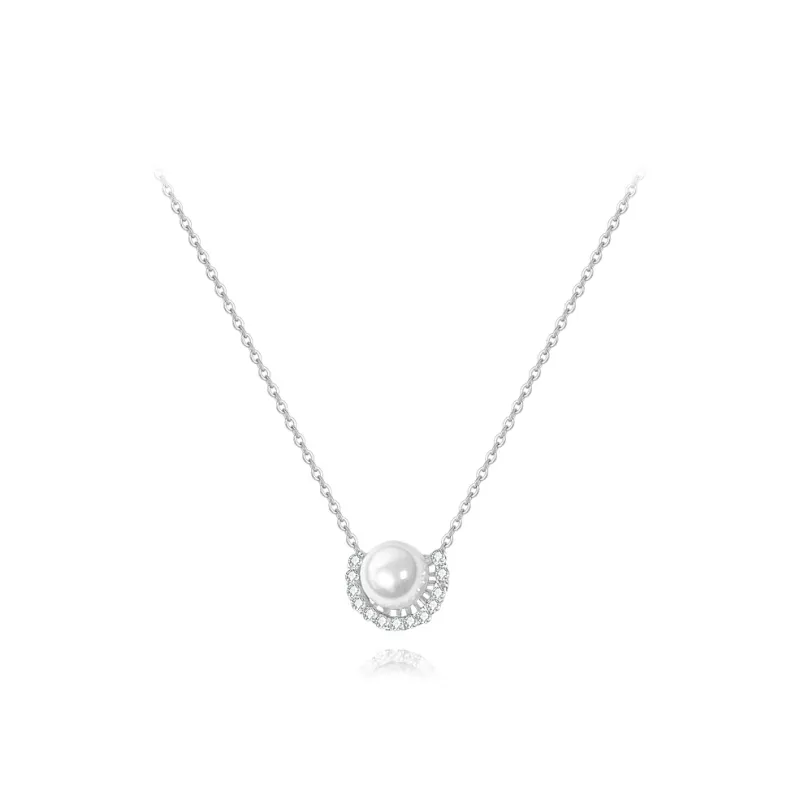 BLANK IN BLANK Zircon Necklaces Women's-0