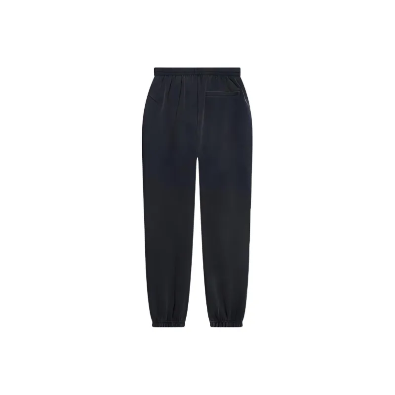 Balenciaga Women's Sporty B Stretch Knee Sweatpants Black/White-1