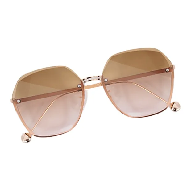 TUCANO Alloy Irregular Shape Sunglasses Unisex-5