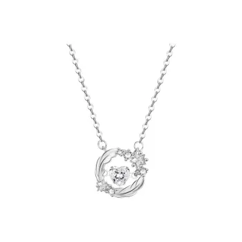 LIU GUI FU JEWELRY 999 Fine Silver Necklaces Women's