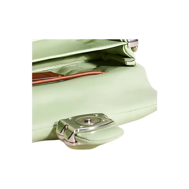 COACH Pillow Leather Pillow Bag, Crossbody Bag, Shoulder Bag Regular Women's Mint Green-4