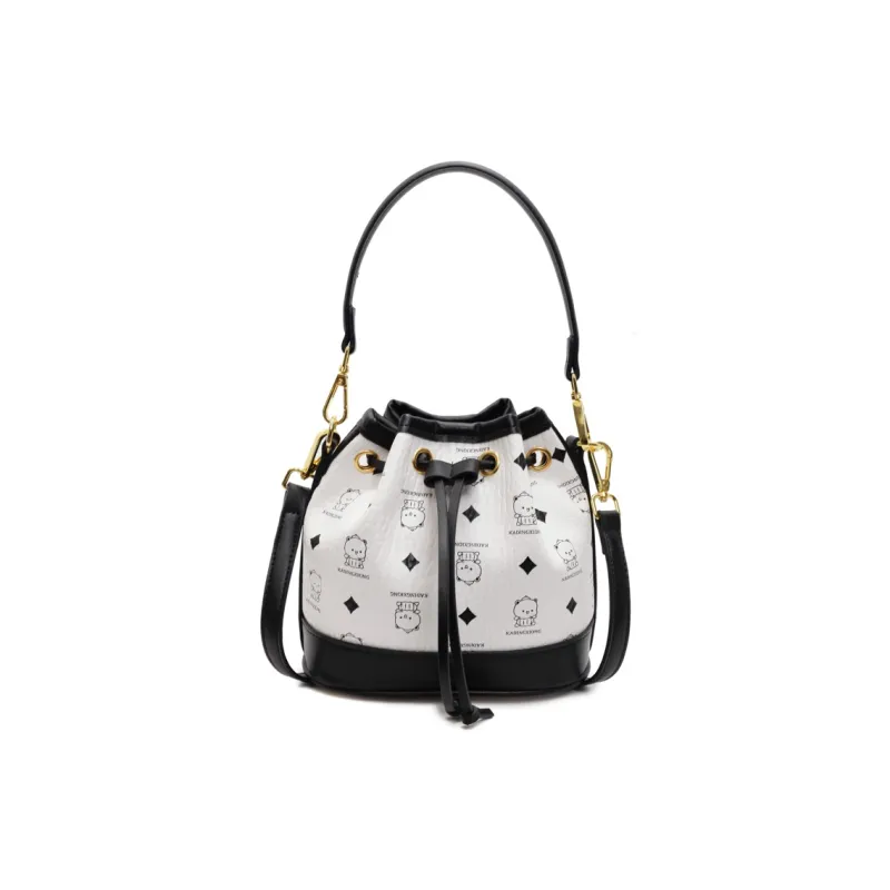 BLAKE FLEETO PU Bucket Bag, Crossbody, One Shoulder Handbag Women's Multicolor-9