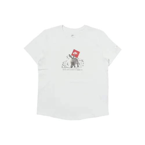 nike phelon Clothing T Shirts Women's White