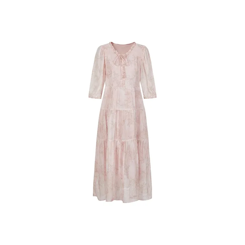 JZ. ANNAKRO Long Sleeved Dress Women's-6
