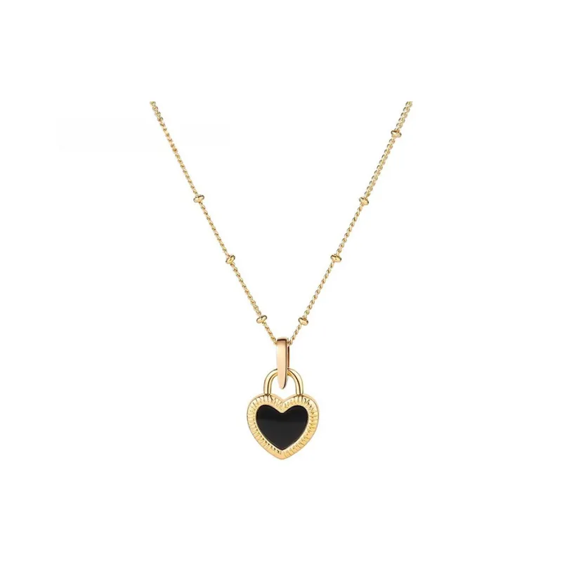 QIMEILA Titanium Steel Necklaces Women's-0